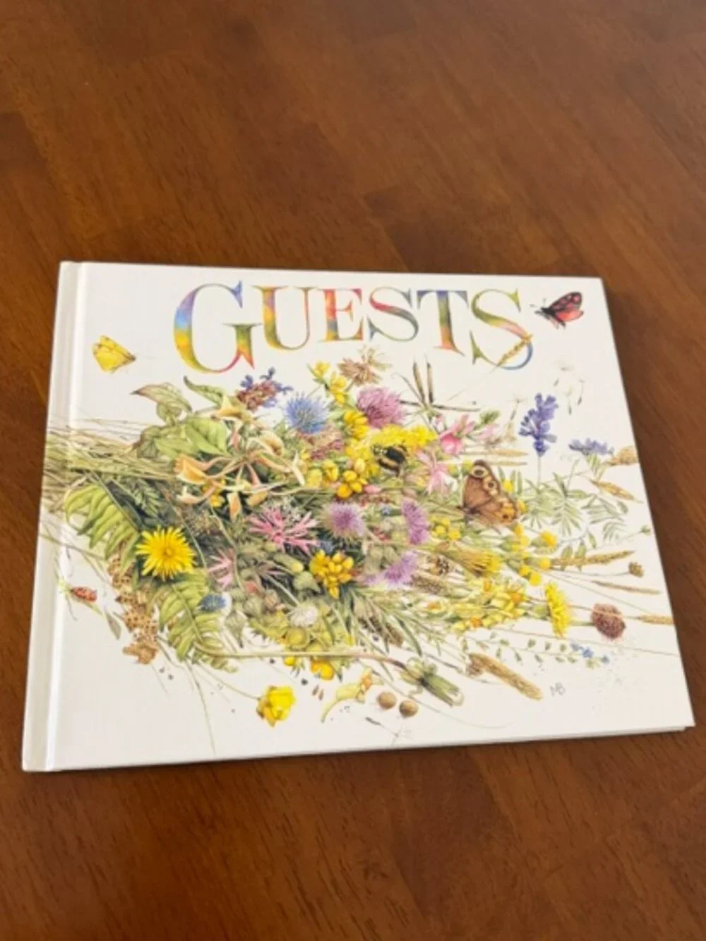 Vintage Hallmark Marjolein Bastin Guest Book Nature’s Sketchbook RA8770